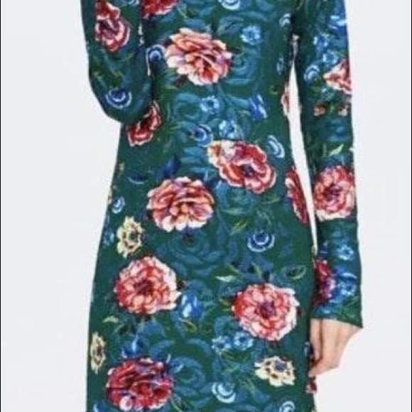 Zara floral midi dress - Picture 2 of 2